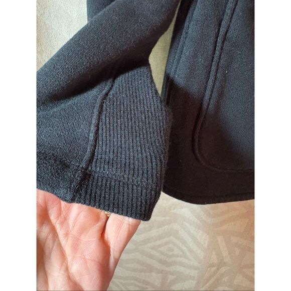 Standard James Perse Black Knit Blazer Jacket Career Casual - Picture 4 of 11